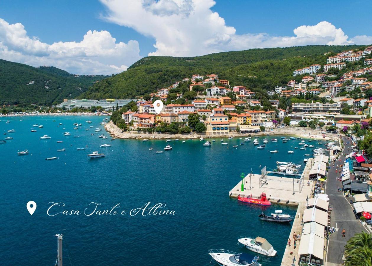 Casa Santo E Albina Rabac Villa Екстериор снимка